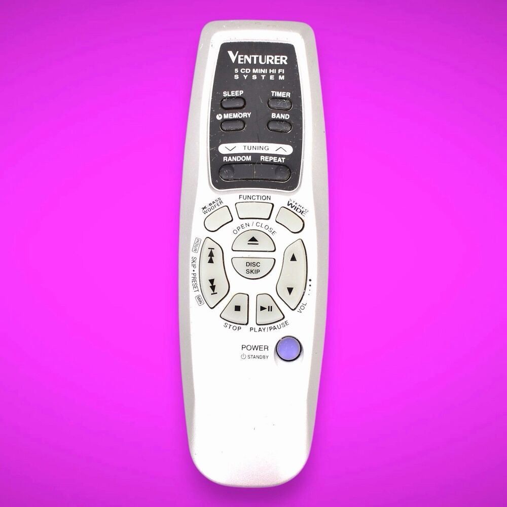 Venturer Mini Hifi 5 CD System Remote Control Rc24-03 Working